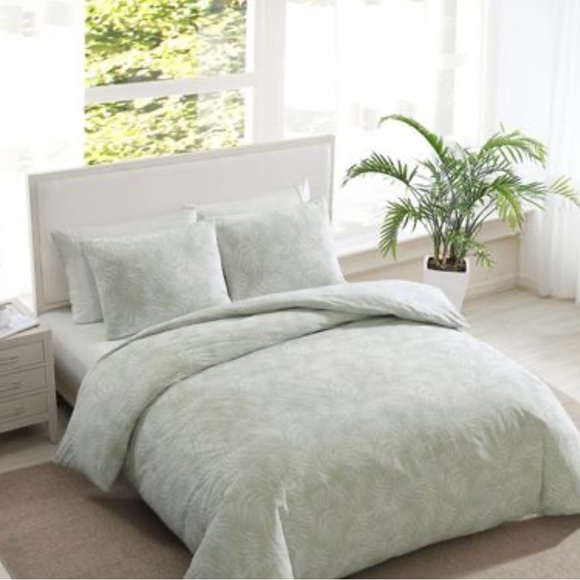 Tommy Bahama Other - Tommy Bahama Art Of Palms Cotton Duvet Cover Set King